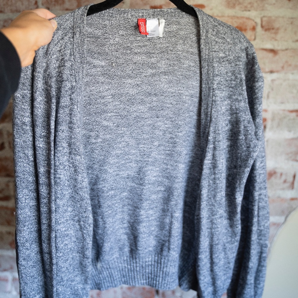 Divided by H&M Grey Knit Cardigan